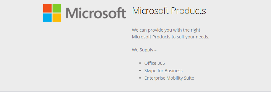 MS Products